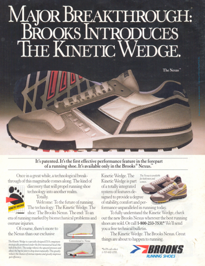 Brooks Kinetic Wedge - 1986